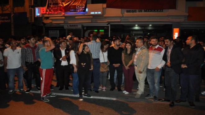 CHP li gençler Anıtkabir e yürümek için Ankara da